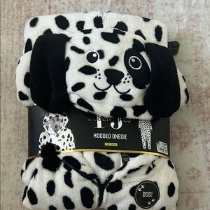 Dalmatian Dog Hooded Onesie
